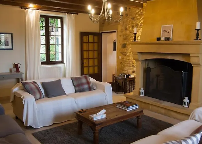 度假居 Charmante Maison En Pierre Avec Piscine Privee, 8 Personnes, Proche Des Bastides - Fr-1-824-19 *